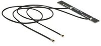 DELOCK WL-Antenne 2x MHF 5dBi intern Klebemontage