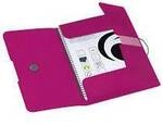 Herlitz Gummizugmappe A4 PP opak Beere