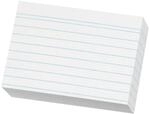 Herlitz Karteikarte A8 liniert wei&szlig; 120g 200er Packung