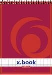 Herlitz Spiralnotizblock A7 50 Blatt kariert