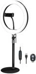 Logilink Smartphone-Ringlicht-Stativ m. Fernausl&ouml;ser,DM 25cm
