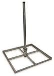 Televes Flachdachst&auml;nder f&uuml;r bis BS40/4 zu 8(2x4) Betonplatten, feuerverzinkt