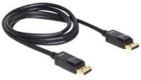 DELOCK Kabel Displayport St-St. Gold 2m