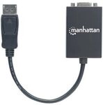 MANHATTAN DisplayPort Adapter St/Bu DP->HD15, schwarz
