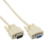 InLine&reg; VGA Verl&auml;ngerung, 15pol HD Stecker / Buchse, 1m