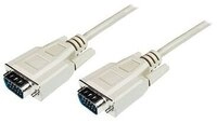 Digitus VGA-Kabel D-Sub15->D-Sub15 St/St 1.80m be