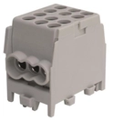 Pollmann Hauptleitungsabzweigklemme grau 25/16mm&sup2; 1-pol 2Ein/4Aus 2080168 (Inhalt 3