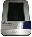 MediaRange Aluminium-Box Aufbewahrung von USB Sticks silber