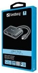 SANDBERG USB-C Dock 2xHDMI+1xVGA+USB+PD