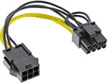 InLine&reg; Stromadapter intern, 6pol zu 8pol f&uuml;r PCIe (PCI-Express) Grafikkarten