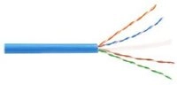 DIGITUS Instal-kab Cat6a U/UTP tw.Pair 500m lichtblau