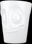 FIFTYEIGHT Henkelbecher 350ml - Lecker wei&szlig;