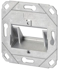 Metz Keystone 2Port UP0 130B20D21200KE leer Anschlussdose o.Abdeckung