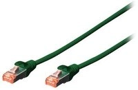 DIGITUS CAT 6 S/FTP Patchkabel, 10 St&uuml;ck, 0,25m, gr&uuml;n