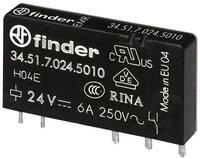 Finder Steck-/Printrelais 34.51.7.024.5010 1W 6A 24VDC