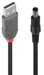 Lindy 70268 USB Kabel USB 2.0 1,5 m USB A Gleichstrom Schwarz