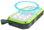 RealPower Powerbank PB-10000 Solar schwarz 10.000mAh