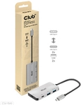 CLUB3D USB Gen2 Type-C PD Charging Hub to 2x Type-C 10G ports and 2x USB Type-A 10G