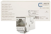 Metz E-DATmodul Cat.6A Buchse 130910-Z Umverpackung a 12 Stk (Inhalt 12 St&uuml;ck)