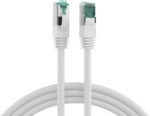 RJ45 Patchkabel Cat.6A S/FTP LSZH, wei&szlig; 1m