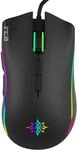 INCA Gaming Maus RGB/ 6400DPI/ 7Tasten/USB 1.60m schwarz retail