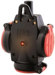 ABL ULTRA Dreifach-SCHUKO- 1173543 Kupplung ULTRA rot/schwarz
