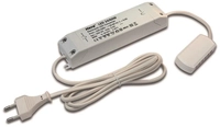 Hera Trafo LED 24/50W 20604003101 Netzanschlussleitung 2m m.Eurostecker