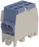 Pollmann Hauptleitungsabzweigklemme blau 25/16mm&sup2; 1-pol 2Ein/2Aus 2080137
