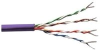 DIGITUS Instal-kab Cat6 U/UTP tw.Pair 100m violett