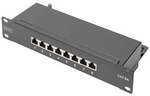 DIGITUS Patchpanel 1HE 10 8-Port Cat6A Class E geschirmt sw