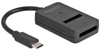 DELOCK Combo Konverter f&uuml;r M.2 NVMe PCIe/SATA SSD mit USB-C