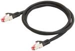 Python RNS Patchkabel Cat.6 S/FTP PiMF PVC 250MHz OFC 0,25m schwarz