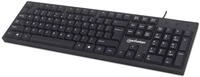 MANHATTAN USB-Tastatur schwarz