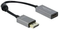 DELOCK Adapter DisplayPort 1.4 > HDMI 4K 60Hz (HDR) aktiv