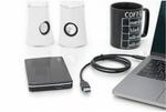 DIGITUS USB 2.0 Anschlusskabel Typ C -A St/St 1.0m, sw
