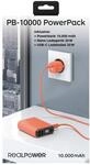 RealPower Powerbank PB-10000 Set orange 10.000mAh