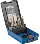 Pferd Stufenbohrer-Set HSS 25201046 3-tlg. 4-12mm/4-20mm/4-30mm