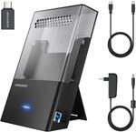 GRAUGEAR Dock-Geh&auml;use f&uuml;r 3,5"/2,5" HDD/SSD, USB3.2 Gen1