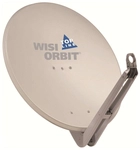 WISI Sat-Offsetantenne 85cm OA85G Aluminium lichtgrau