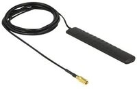 DELOCK DAB-Antenne SMB 20dB 2.00m starr Klebemontage