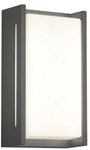 TRIO Wandleuchte INDUS IP54 227360142 LED 9W 3000K 850Lm anthrazit 12x23cm
