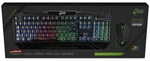 MediaRange Gaming-Set Tastatur 104 Tasten + Maus 6-Tasten