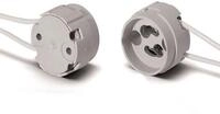 VOSS HV-Fassung GZ10/GU10 504305 seitliche Leitungen 150mm