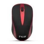 INCA Wrls Maus 1000DPI/3Tasten/2.4GHzUSB-A rt/sw