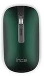 INCA Wrls Maus 1600DPI/4Tasten/2.4GHzUSB-A/-C/Metallic ge retail