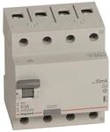 Legrand 402076 RX3 Fi-Schalter 63A 4-polig 30mA Typ A 400VAC 4TE