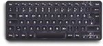Perixx PERIBOARD-732B DE, Mini-Tastatur Wireless, mit Beleuchtung, schwarz