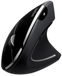 Perixx PERIMICE-813, ergonomische Multi-Device Maus, schnurlos, schwarz