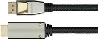 Python DisplayPort 1.4 an HDMI 2.0 Kabel Nylong. schwarz 2m
