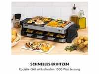 Sirloin Raclette 1500W Aluminium / Stein 8 Personen Kontroll-LED
